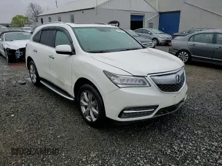 2015 Acura MDX Advance with VIN 5FRYD4H87FB031277, listed as a Copart auction lot 51446755 with 131,059 mi miles and Salvage title. Bid and sale history available at DreamBid. Image 15.