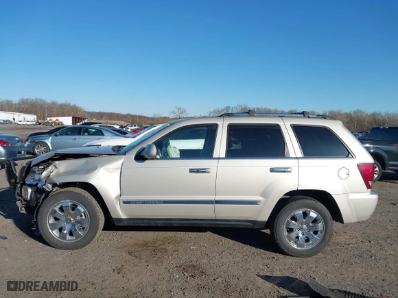 2010 Jeep Grand Cherokee Limited with VIN 1J4RR5GT9AC135837, listed as a IAAI auction lot 41617104 with 75,757 mi miles. Bid and sale history available at carsss.com. Image 14.