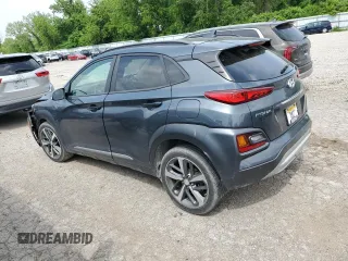 2019 Hyundai Kona Ultimate с VIN KM8K5CA50KU236371, выставлен на аукционе Copart как лот 57243575 с пробегом 75 307 миль миль и Списание • Salvage title. История ставок и продаж доступна на DreamBid. Изображение 2.