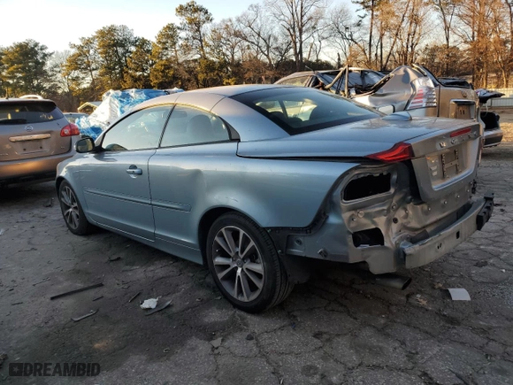 2012 Volvo C70 T5 with VIN YV1672MC5CJ127874, listed as a Copart auction lot 41660355 with 155,063 mi miles and Salvage Title. Bid and sale history available at carsss.com. Image 2.