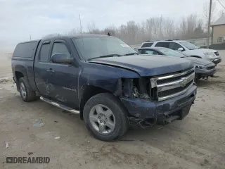 2009 Chevrolet Silverado 1500 LTZ with VIN 1GCEK39079Z194510, listed as a Copart auction lot 41853545 with 0 mi miles and Salvage Title. Bid and sale history available at carsss.com. Image 4.