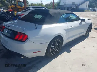 2022 Ford Mustang EcoBoost with VIN 1FATP8UH6N5107464, listed as a IAAI auction lot 41683650 with 57,061 mi miles. Bid and sale history available at carsss.com. Image 4.