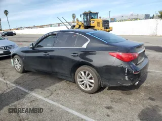 2015 Infiniti Q50 Premium with VIN JN1BV7AP5FM331451, listed as a Copart auction lot 63052025 with Not provided miles and Salvage title. Bid and sale history available at DreamBid. Image 2.