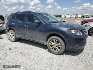 2015 Nissan Rogue S with VIN 5N1AT2MT2FC927158, listed as a Copart auction lot 52344415 with 137,165 mi miles and Salvage Title. Bid and sale history available at carsss.com. Image 4.