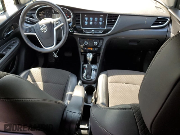 2019 Buick Encore Preferred with VIN KL4CJASB9KB935811, listed as a Copart auction lot 54166495 with 18,221 mi miles and Salvage Title. Bid and sale history available at carsss.com. Image 8.