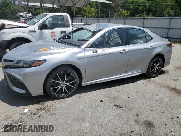 2022 Toyota Camry SE with VIN 4T1G11AK0NU699014, listed as a Copart auction lot 55073135 with Not Provided miles and Non Repairable. Bid and sale history available at DreamBid. Image 1.