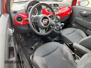 2015 FIAT 500 Pop with VIN 3C3CFFAR8FT581839, listed as a Copart auction lot 59895855 with 63,424 mi miles and Clean title. Bid and sale history available at DreamBid. Image 8.