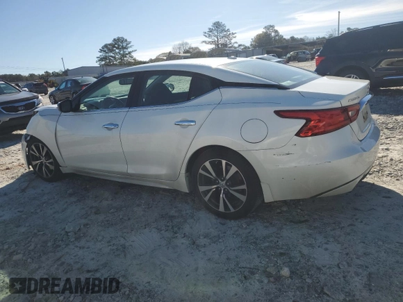 2017 Nissan Maxima SV with VIN 1N4AA6AP8HC365073, listed as a Copart auction lot 50024285 with 91,429 mi miles and Salvage Title. Bid and sale history available at DreamBid. Image 2.