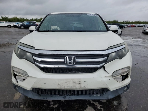 2017 Honda Pilot EX with VIN 5FNYF6H34HB042249, listed as a Copart auction lot 49176455 with 127,698 mi miles and Salvage Title. Bid and sale history available at DreamBid. Image 5.
