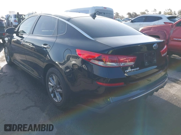 2019 Kia Optima LX with VIN 5XXGT4L32KG324877, listed as a IAAI auction lot 41713482 with 160,178 mi miles. Bid and sale history available at carsss.com. Image 3.