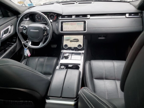 2018 Land Rover Range Rover Velar R-Dynamic HSE with VIN SALYM2RX5JA734253, listed as a Copart auction lot 74901694 with 91,711 mi miles and Salvage Title. Bid and sale history available at carsss.com. Image 8.