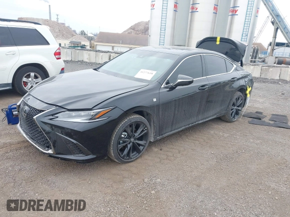 2025 Lexus ES with VIN 58AJZ1B10SU193062, listed as a IAAI auction lot 41277618 with 1,466 mi miles. Bid and sale history available at carsss.com. Image 21.