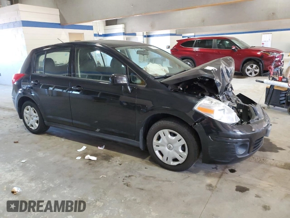 2011 Nissan Versa S with VIN 3N1BC1CP3BL427292, listed as a Copart auction lot 53348655 with 112,274 mi miles and Salvage Title. Bid and sale history available at DreamBid. Image 4.