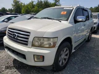 2007 Infiniti QX56 with VIN 5N3AA08C27N806244, listed as a Copart auction lot 68351094 with 143,854 mi miles and Salvage Title. Bid and sale history available at carsss.com. Image 1.