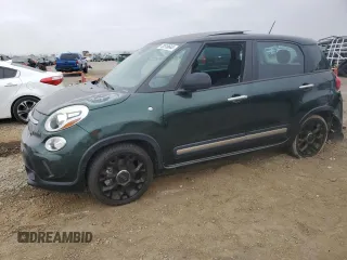 2016 FIAT 500L Trekking with VIN ZFBCFADH1GZ037830, listed as a Copart auction lot 76625134 with 93,330 mi miles and Salvage Title. Bid and sale history available at carsss.com. Image 1.