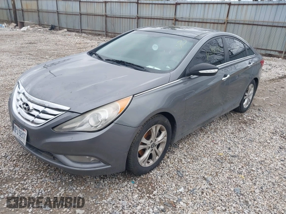2013 Hyundai Sonata Limited with VIN 5NPEC4AC4DH540036, listed as a IAAI auction lot 41857117 with 273,532 mi miles and . Bid and sale history available at DreamBid. Image 2.