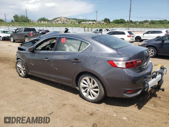 2018 Acura ILX Premium with VIN 19UDE2F78JA008959, listed as a Copart auction lot 61077195 with Not provided miles and Salvage title. Bid and sale history available at DreamBid. Image 2.