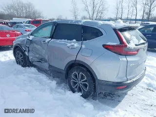 2020 Honda CR-V EX with VIN 5J6RW2H51LL030428, listed as a IAAI auction lot 41628307 with 56,860 mi miles. Bid and sale history available at carsss.com. Image 3.
