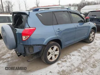 2007 Toyota RAV4 Sport with VIN JTMBD32V675089643, listed as a IAAI auction lot 41126523 with 216,056 mi miles and . Bid and sale history available at DreamBid. Image 4.