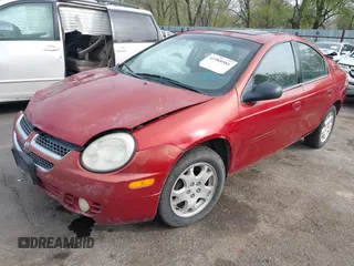 2004 Dodge Neon SXT with VIN 1B3ES56C04D504384, listed as a IAAI auction lot 41988581 with 166,602 mi miles. Bid and sale history available at carsss.com. Image 19.