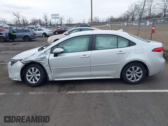 2022 Toyota Corolla LE with VIN JTDEPMAEXN3011631, listed as a IAAI auction lot 41727267 with 64,145 mi miles and . Bid and sale history available at DreamBid. Image 13.