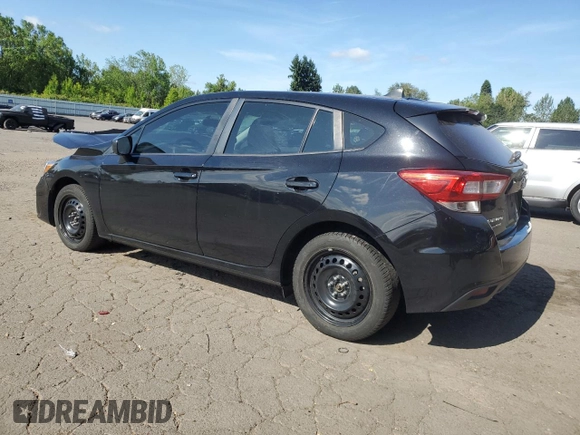 2019 Subaru Impreza with VIN 4S3GTAA69K3700616, listed as a Copart auction lot 61493095 with 71,381 mi miles and Salvage title. Bid and sale history available at DreamBid. Image 2.