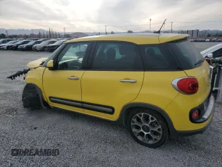 2014 FIAT 500L Trekking with VIN ZFBCFADH4EZ017407, listed as a Copart auction lot 86731744 with 84,989 mi miles and Salvage Title. Bid and sale history available at DreamBid. Image 2.