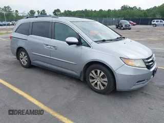 2016 Honda Odyssey EX-L z VIN 5FNRL5H6XGB084215, wystawiony jako IAAI lot #42381444 z przebiegiem 187 307 mil mil oraz . Historia ofert i sprzedaży dostępna na DreamBid. Obrazek 1.