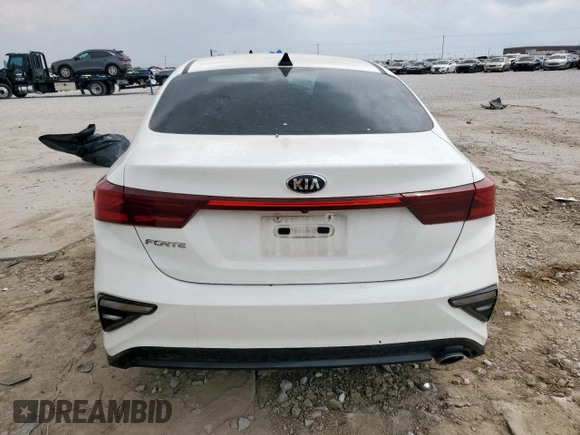 2021 Kia Forte LXS with VIN 3KPF24ADXME333428, listed as a Copart auction lot 57502815 with Not provided miles and Salvage title. Bid and sale history available at DreamBid. Image 6.