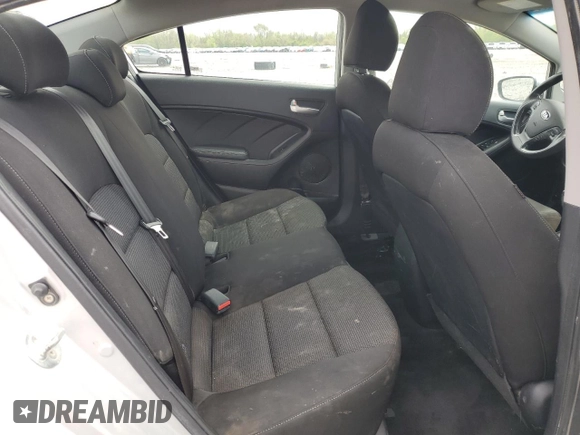 2017 Kia Forte LX with VIN 3KPFK4A76HE027584, listed as a Copart auction lot 54104705 with 122,068 mi miles and Clean Title. Bid and sale history available at carsss.com. Image 10.