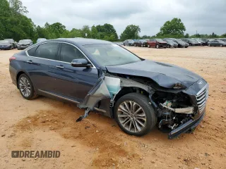 2015 Hyundai Genesis 3.8L z VIN KMHGN4JE9FU078694, wystawiony jako Copart lot #54191745 z przebiegiem 24 755 mil mil oraz Szkoda całkowita • Salvage title. Historia ofert i sprzedaży dostępna na DreamBid. Obrazek 4.