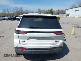 2024 Jeep Grand Cherokee Limited with VIN 1C4RJHBG5R8600766, listed as a IAAI auction lot 42110938 with 13,188 mi miles and . Bid and sale history available at DreamBid. Image 16.