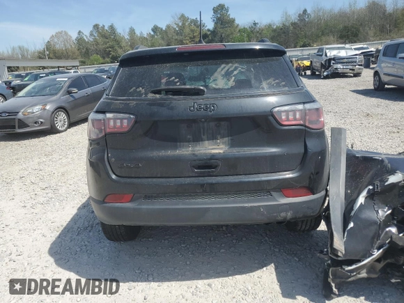 2019 Jeep Compass Latitude with VIN 3C4NJDBB9KT602264, listed as a Copart auction lot 50759925 with Not Provided miles and Salvage Title. Bid and sale history available at DreamBid. Image 6.