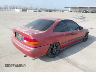 1996 Honda Civic DX with VIN 1HGEJ6125TL056431, listed as a IAAI auction lot 41770145 with 210,240 mi miles. Bid and sale history available at carsss.com. Image 4.