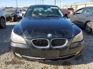 2010 BMW 5 Series 528i with VIN WBANU5C59AC460673, listed as a Copart auction lot 49471175 with 130,726 mi miles and Clean Title. Bid and sale history available at carsss.com. Image 5.