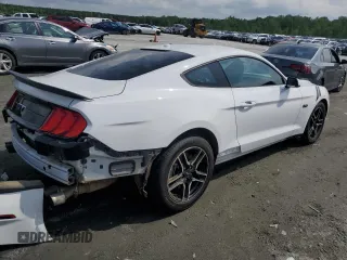 2019 Ford Mustang GT with VIN 1FA6P8CF8K5178089, listed as a Copart auction lot 54248605 with 72,201 mi miles and Salvage title. Bid and sale history available at DreamBid. Image 3.