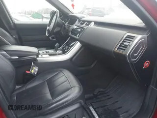 2018 Land Rover Range Rover Sport HSE with VIN SALWR2RVXJA186399, listed as a IAAI auction lot 41077754 with 50,590 mi miles. Bid and sale history available at carsss.com. Image 5.