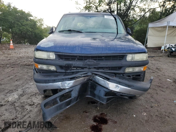 2001 Chevrolet Tahoe LS with VIN 1GNEK13T61J311270, listed as a Copart auction lot 73434104 with 254,026 mi miles and Salvage Title. Bid and sale history available at carsss.com. Image 5.