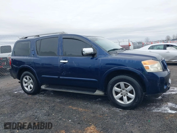 2010 Nissan Armada Titanium z VIN 5N1BA0ND2AN619989, wystawiony jako IAAI lot #41516441 z przebiegiem 161 744 mil mil oraz . Historia ofert i sprzedaży dostępna na DreamBid. Obrazek 13.