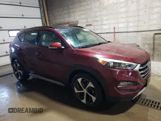 2017 Hyundai Tucson Sport with VIN KM8J3CA25HU552025, listed as a Copart auction lot 42800015 with 180,409 mi miles and Non Repairable. Bid and sale history available at DreamBid. Image 4.