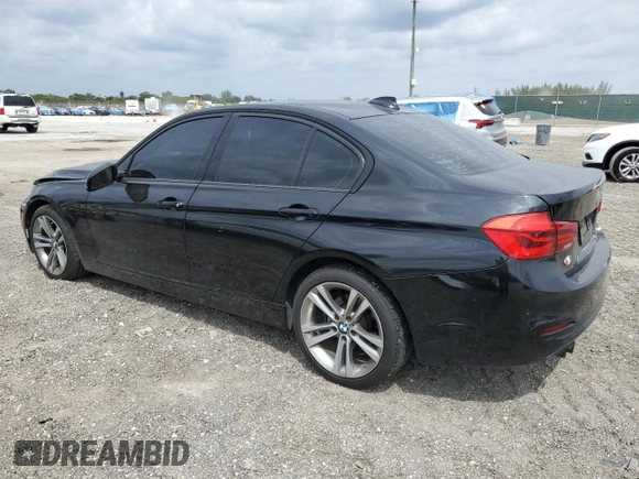2016 BMW 3 Series 328i with VIN WBA8E9C54GK647559, listed as a Copart auction lot 50257465 with 120,983 mi miles and Salvage Title. Bid and sale history available at DreamBid. Image 2.
