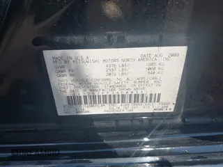 2010 Mitsubishi Galant FE с VIN 4A32B2FF3AE003311, выставлен на аукционе IAAI как лот 42410738 с пробегом 216 286 миль миль и . История ставок и продаж доступна на DreamBid. Изображение 9.