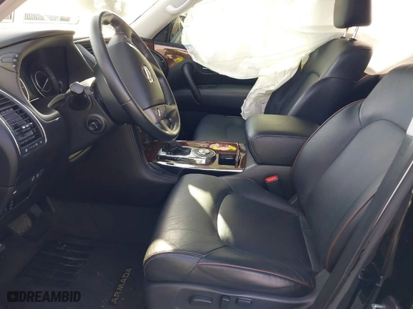 2019 Nissan Armada SL with VIN JN8AY2NDXK9089339, listed as a IAAI auction lot 41612979 with 39,562 mi miles. Bid and sale history available at carsss.com. Image 5.