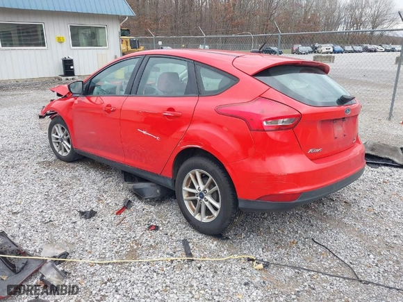 2016 Ford Focus SE with VIN 1FADP3K27GL345053, listed as a IAAI auction lot 41209266 with 1 mi miles. Bid and sale history available at carsss.com. Image 3.