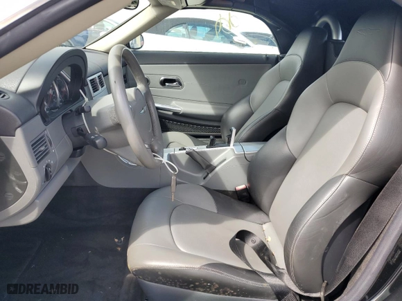 2005 Chrysler Crossfire Limited with VIN 1C3AN65L15X036584, listed as a Copart auction lot 75023654 with 0 mi miles and Salvage Title. Bid and sale history available at carsss.com. Image 7.