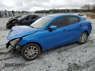 2017 Toyota Yaris iA with VIN 3MYDLBYV0HY183715, listed as a Copart auction lot 50211305 with 103,221 mi miles and Salvage Title. Bid and sale history available at carsss.com. Image 1.