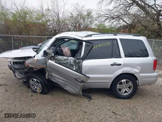 2005 Honda Pilot EX with VIN 5FNYF18425B048087, listed as a IAAI auction lot 41944470 with 1 mi miles. Bid and sale history available at carsss.com. Image 15.