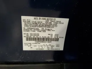 2012 Ford Taurus SEL with VIN 1FAHP2EWXCG114029, listed as a Copart auction lot 50598195 with 107,169 mi miles and Non Repairable. Bid and sale history available at DreamBid. Image 12.