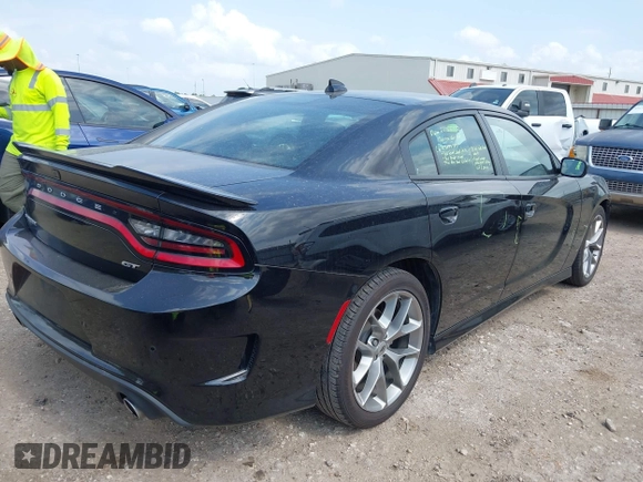 2023 Dodge Charger GT with VIN 2C3CDXHG1PH529771, listed as a IAAI auction lot 42159336 with 55,162 mi miles and . Bid and sale history available at DreamBid. Image 4.