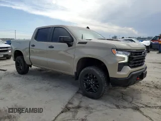 2023 Chevrolet Silverado 1500 LT Trail Boss with VIN 3GCUDFE88PG115832, listed as a Copart auction lot 48761895 with 57,479 mi miles and Salvage Title. Bid and sale history available at DreamBid. Image 4.